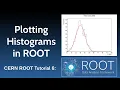 CERN ROOT Tutorial 6 Plotting Histogram using a Datafile and Random Number Generator