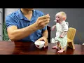 Download Lagu Guess how dad taught the little monkey Xuka to be good?