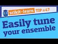 Tune the parameters of a VotingClassifer or VotingRegressor