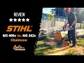 The STIHL MS 362c vs the MS 400c Chainsaw