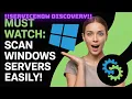 ServiceNow Discovery Setting Up Windows MID Server Credentials Running a Live Scan Part 5