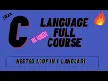 Nested Loops In C Language C tutorial In Hindi C full course