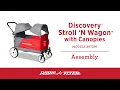 Discovery Stroll N Wagon with Canopies Assembly Radio Flyer