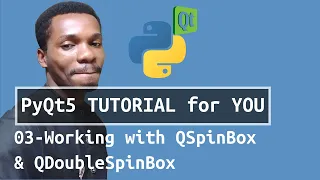 PyQt5 Tutorial - Working with QSpinBox and QDoubleSpinBox