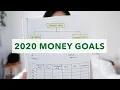 2020 Money Goals Sinking Funds Google Spreadsheet