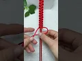 Lagu Red rope bracelet tutorial