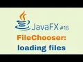 JavaFX and Scene Builder Beginner Course - IntelliJ FileChooser loading files