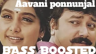 aavani ponnunjal kottaram veetile apputtan bass boosted 