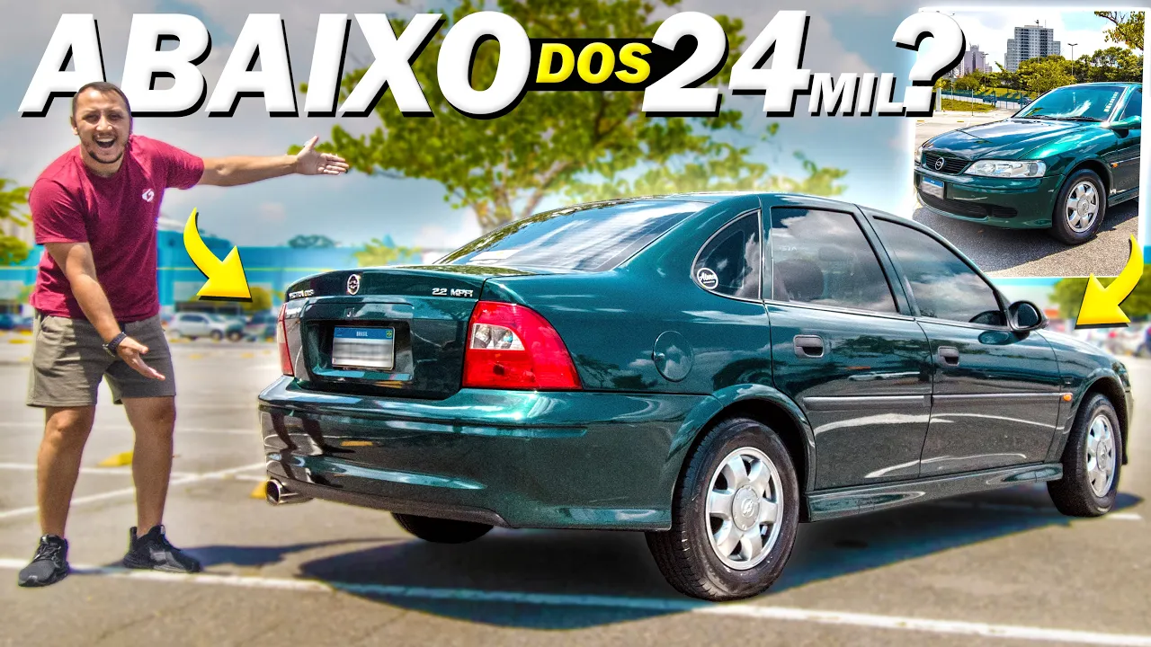 UM CARRO BARATISSÍMO E SENSACIONAL PELO PREÇO DE UM GOL???? CHEVROLET VECTRA GLS