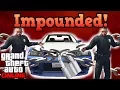 What happens when the cops impound your car - GTA Online