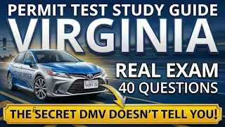 DMV Written Test 2026 Virginia 40 Real Question to Pass