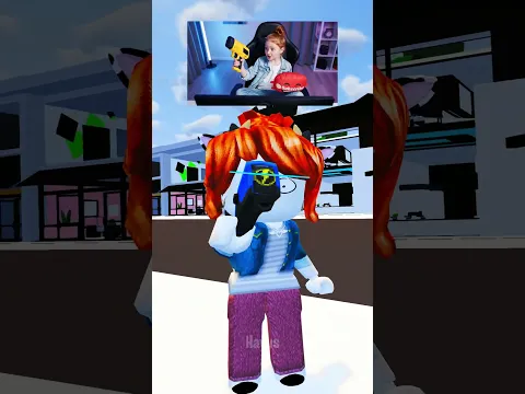 Little Rosa Saves the Day in Brookhaven🥺 #brookhaven #roblox