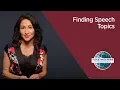 Finding Speech Topics