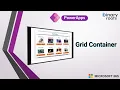 Grid Container in Power Apps Build Modern Responsive UI