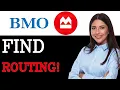 BMO How To Find Routing Number 2025