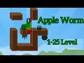 Apple Worm 1-25 Level Walkthrough Guide