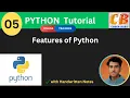 Python Programming for Beginners Features of Python CODERBABA Part-5