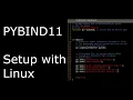 pybind11 Setup with Ubuntu