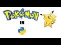 PYTHON POKEMON GAME