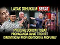 Download Lagu LAYAK DIHUKUM BERAT❗NYURUH2 JOKOWI TOBAT MINTA MAAF, TRIO RRT DISKAKMAT PROF KOENTJORO \u0026 PROF JIMLY🔴