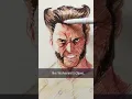 I m Drawing Wolverine with CrayolaLLC Colors of the World Markers