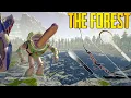 How to jump into the Sinkhole Get the Modern Bow Machete Tennis Racket - S7 EP09 The Forest