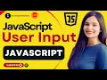 How to accept user input in JavaScript JS for Beginners