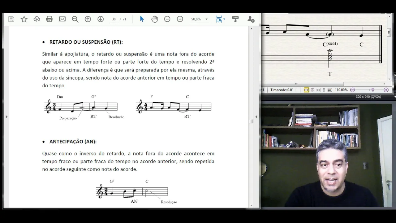 Notas ornamentais melódicas - Aula 2