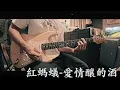 紅螞蟻 - 愛情釀的酒 - fender 1987 guitar solo cover