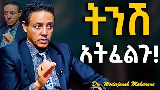 ትንሽ ነገር አትመኙ ከፍ በሉ Dr Wodajeneh Meharene ዶ ር ወዳጄነህ መሃረነ Laba Dawit Dreams Kofya 