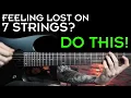 How To Shred On 7 Strings Modern Metal Riffs Licks Lesson