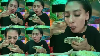 Download Sedapnya makan Oyster Obese Zarina Anjoulie Ajar cara nak Makan Oyster MP3