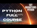 57 Set Operations in Python Set Operations