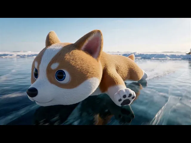 ¡Moka está jugando en la nieve con animales increíbles! ❄️🐾🦊 Una aventura refrescante para niños