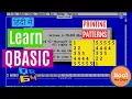 Qbasic Program to print Pattern - Part 1 Hindi