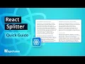 React Splitter The Ultimate Feature Walkthrough