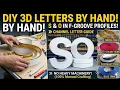 S And O In F Groove Profiles How To Make 3D Channel In Aluminum Profiles By Hand