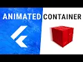 Flutter AnimatedContainer Widget