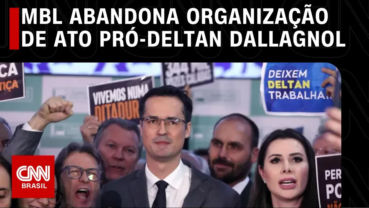 MBL abandona organização de ato pró-Deltan Dallagnol | CNN 360º