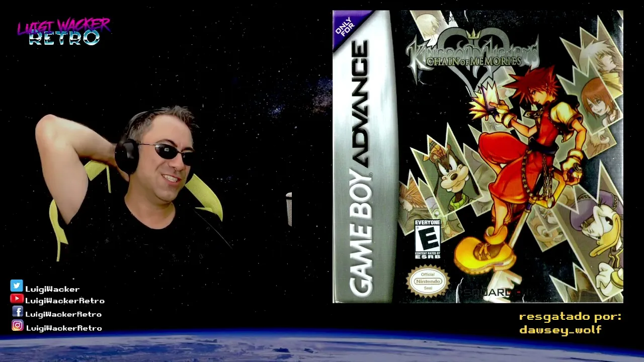 Kingdom Hearts: Chain of Memories (GBA) - 8° Dia (Jogos dos Subs)