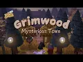 This Island SCARED Me Mysterious Town With A Spooky Story Grimwood Island Tour ACNH