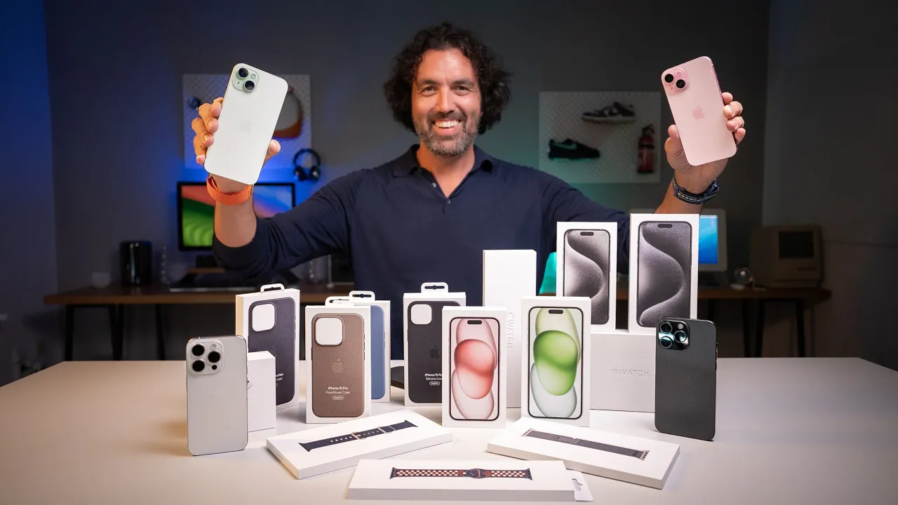 Největší APPLE Unboxing. EVER! ???? iPhone 15 Pro, iPhone 15, Apple Watch Ultra, AirPods Pro