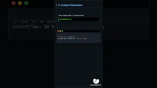PHP printf functions