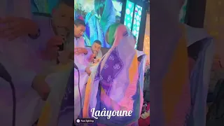 عرس خولة ماء العينين أجواء صحراوية فخمة بزينة وهيبة العيون صحراوي ترند تيك توك 