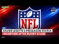 Xavier Legette s Preseason Status Uncertain After Injury Scare