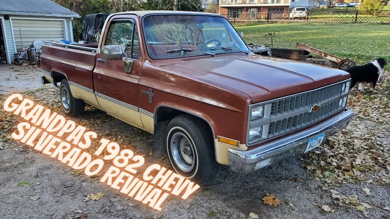 Grandpas 1982 Chevy Silverado Revival!!! First Start In Years