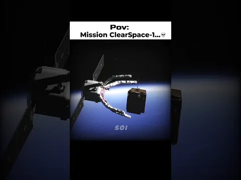 This Mission Will CLEAR Earth's Orbit...💀🗑️ #Shorts #Space #Astronomy #SpaceDebris #Universe #Earth