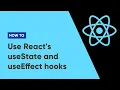 How to use React s useState and useEffect hooks