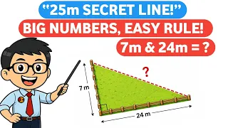 This 25m Line Solves Everything! 🔺 Pythagorean Theorem (Episode 10) 