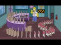 homer plays dominoes with dominos pizza boxes season 28 ep 13 the simpsons